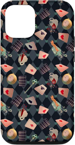 Vista 26 de Funda de regalo para iPhone 16 con diseño de cuento de hadas de Alicia en el país de las maravillas