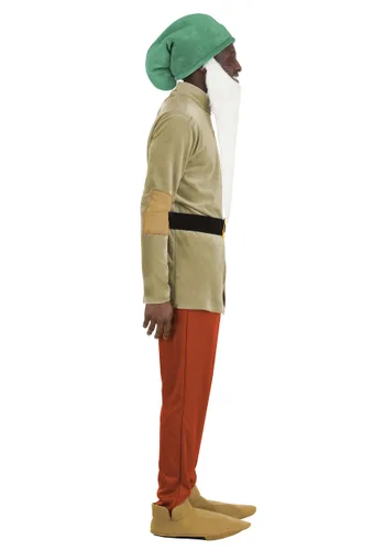 Vista 4 de Disfraz de Enano Dormilón de Disney para Hombre Multicolor