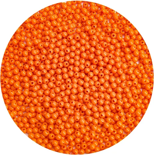 Vista 21 de BONNY BOXX 2000 piezas 4 mm cuentas redondas de acrílico de zafiro suave, bolas de plástico de chicle de burbujas, cuentas gruesas de bolas