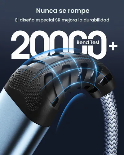 Vista 5 de ANDTOBO Cable de extensión USB de 3.3 pies, USB 3.0 tipo A, macho a hembra, cables extensores de transferencia de datos de alta velocidad de 5 Gbps