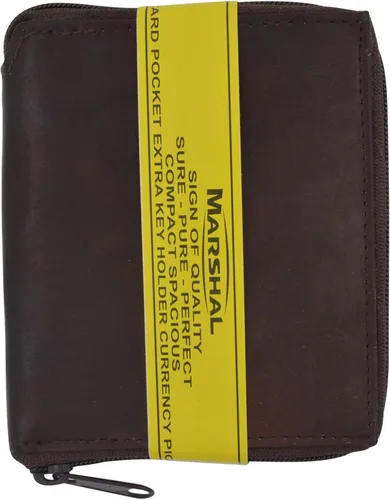 Vista 19 de Masrhal Wallet Billetera Hipster para hombre con cremallera y cremallera más