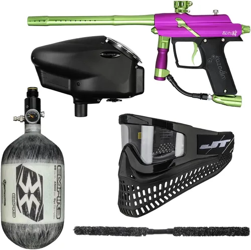 Vista 4 de Action Village Azodin Blitz - Kit de 4 pistolas de paintball