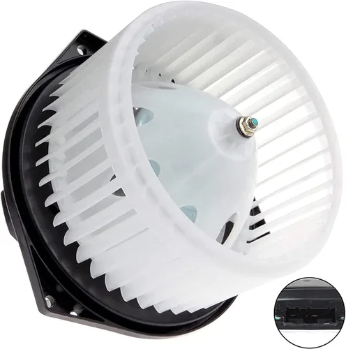 Vista 2 de Conjunto de motor de ventilador HVAC 700193 27200JA000 27225AM611 Motor de soplador de calentador con jaula de ventilador para Infiniti EX35 FX35