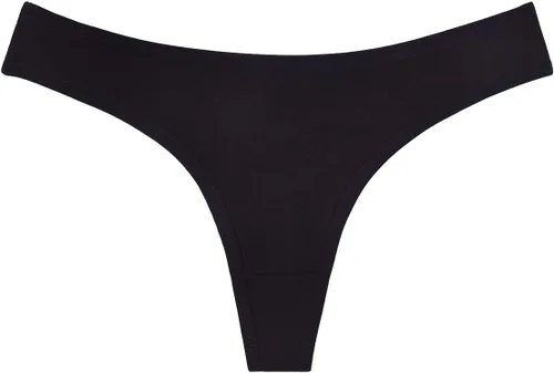 Vista 4 de Sunm Boutique Paquete de 6 tangas de algodón transpirables para mujer, ropa