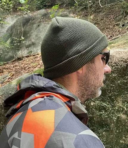 Vista 4 de ASTRADAVI Paquete de 3 gorros para mujeres, hombres, calaveras cálidas unisex.