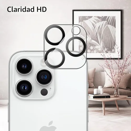 Vista 3 de JETech Protector de lente de cámara para iPhone 14 Pro/14 Pro Max, paquete