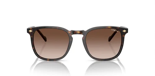 Vista 3 de Vogue Eyewear Man Sunglasses Dark Havana Frame, Brown Gradient Lenses, 49MM