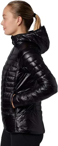 Vista 3 de Mountain Hardwear Sudadera con capucha Ghost Shadow para mujer, para senderismo, escalada y uso diario