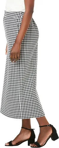 Vista 4 de Jessica London Falda midi bielástica con control de abdomen para mujer