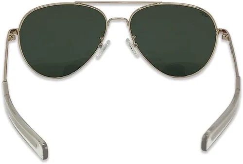 Vista 3 de Gafas de sol ligeras de aviador para hombre, gafas de sol polarizadas de moda, equipo táctico con protección UV.