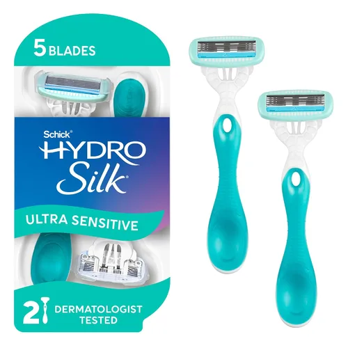 Vista 9 de Schick Hydro Silk Maquinillas de afeitar desechables de 3 hojas para mujer