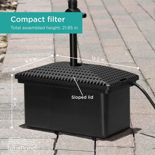 Vista 9 de TotalPond Kit completo de filtros con bomba de 300 GPH