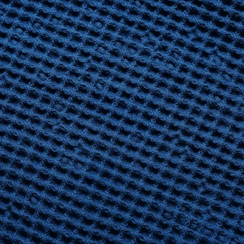 Vista 3 de Manta de algodón orgánico para sofá, 100% algodón orgánico, decorativa, ligera para sofá o cama, manta pequeña tejida moderna para playa, picnic
