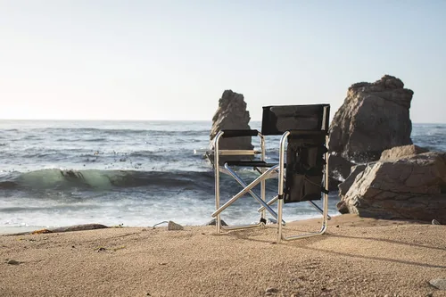 Vista 8 de Picnic TIME NFL Unisex-Adult NFL Sports Chair with Side Table, Beach Chair, Camp Chair for Adults