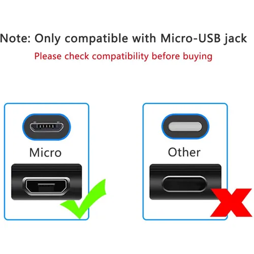 Vista 2 de Cable de carga USB compatible con Beats by Dr Dre Studio Solo 3 2 2.0 Powerbeats 3 2 2 Auriculares inalámbricos para auriculares inalámbricos Pill