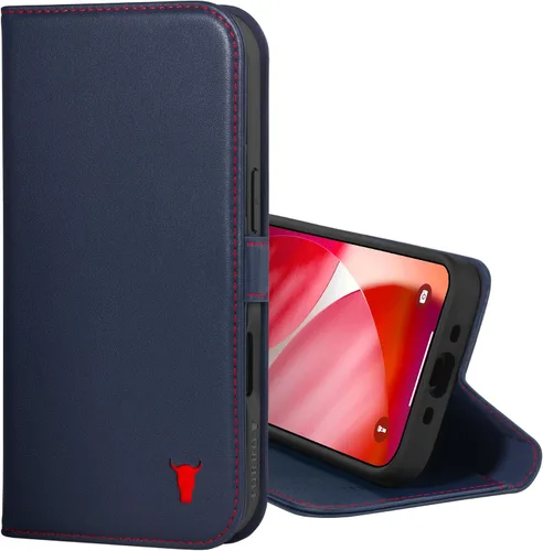 Vista 15 de TORRO Funda de cuero compatible con iPhone 17 de 6.3 pulgadas 2025, funda de piel prémium con función atril y ranuras para tarjetas