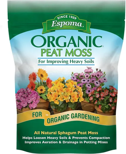 Vista 2 de Espoma Turba orgánica; musgo de turba de esfagnum de grado hortícola totalmente natural aprobado para jardinería orgánica. Ayuda a mejorar