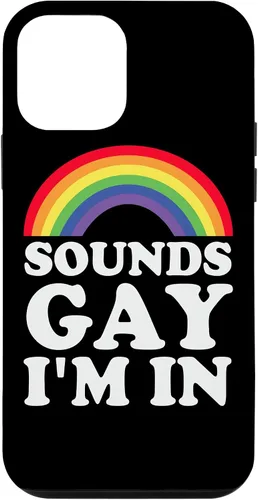 Vista 16 de Funny Gay Pride Sounds Gay I'm In LGBTQ Case for iPhone 16