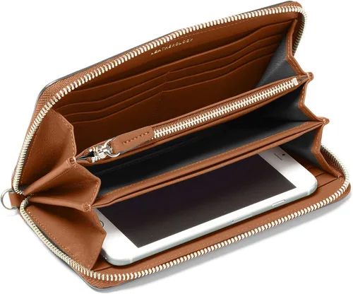 Vista 4 de Leatherology Klyde Continental Cartera Tarjetero talla única