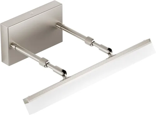 Vista 17 de Aipsun Luces LED de tocador de 15.7 pulgadas ajustables para baño, lámpara de pared para baño, accesorio de iluminación sobre espejo cromado moderno
