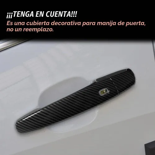 Vista 5 de DEYTOP Cubierta para Manija de Puerta Compatible con Chevy Malibu y Blazer 2018-2025, Equinox y Traverse 2018-2024 Protector de Manija de Puerta