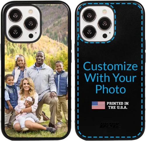 Vista 9 de Guard Dog Funda compatible con iPhone 13 Pro, grado militar, protección resistente de dos piezas, personalizada, fotos, seis marcos