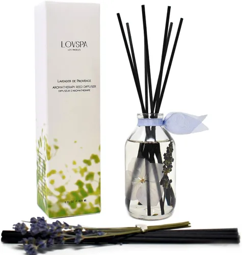 Vista 15 de Set de difusor de cañas, difusor de aceite perfumado con aroma a ámbar romántico y varillas, accesorios de fragancia para el hogar para decorar