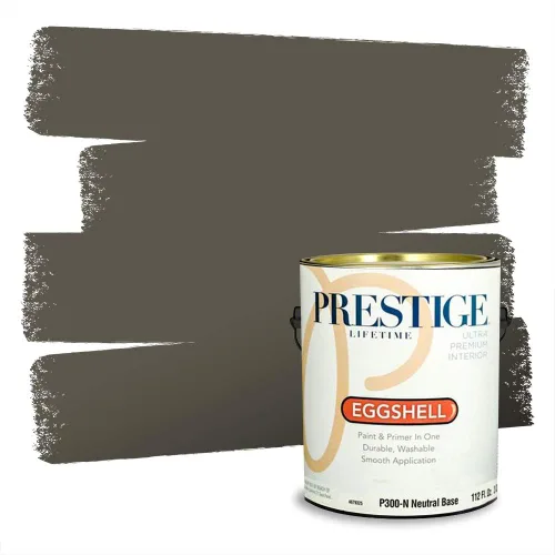 Vista 240 de Prestige Paints - Pintura exterior e imprimación en uno, 1 galón, plano, compatibilidad comparable con el color menta «Whipped Mint» de Behr