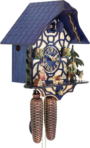 Vista 2 de Reloj Cuco - Azul Mágico