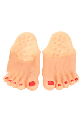 Vista 2 de Zapatos de Disfraz Funny Feet para Mujer Multicolor