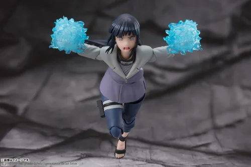 Vista 7 de TAMASHII NATIONS - Naruto - Hinata Hyuga -Virtuous Byakugan- S.H.Figuarts Figura de acción Naruto Shippuden - Figura de acción de 6 pulgadas S.H.