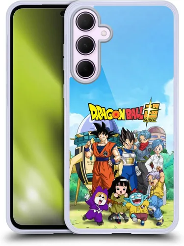 Vista 199 de Head Case Designs Funda de gel con licencia oficial de Dragon Ball Super Group Future Trunks Arc Characters [protección de grado militar] compatible