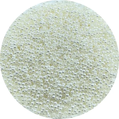 Vista 31 de 3000 cuentas de perlas de 0.118 pulgadas con agujero redondo suelto para decoración del hogar, rellenos de jarrones, manualidades, fabricación