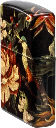 Vista 3 de Zippo Encendedor: Peonías Flores y Aves - 540 Fusion 46095
