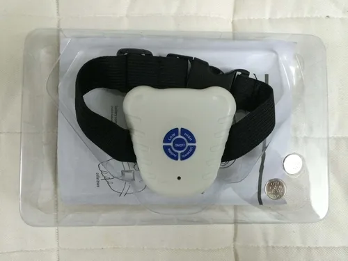 Vista 3 de Pet Life Collar antiladridos antigolpes seguro Ulltrasonic, sin golpes, que ayuda a eliminar y proporcionar antiladridos con múltiples opciones