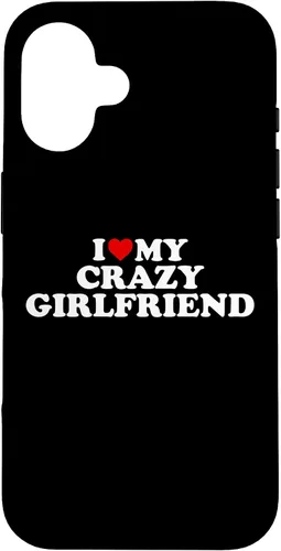 Vista 32 de Ich Liebe Meine verrückte Freundin GF - Rotes Herz [German Language] Case for iPhone 17