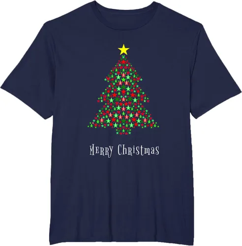 Vista 59 de Celebración del árbol de Navidad - Feliz Navidad - Camiseta de Navidad