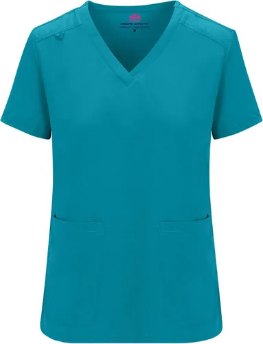 Vista 4 de Natural Uniforms Conjunto deportivo elástico esencial para mujer