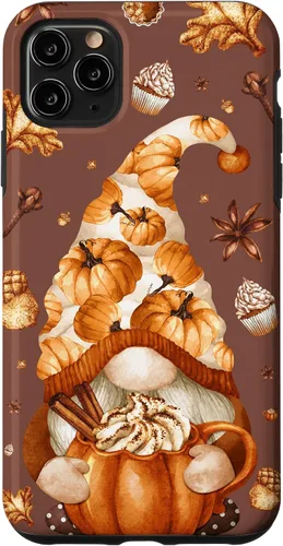 Vista 12 de iPhone 14 Autumn Gnomo Love Pumpkin Spice, Fall Yall y funda de Acción de Gracias