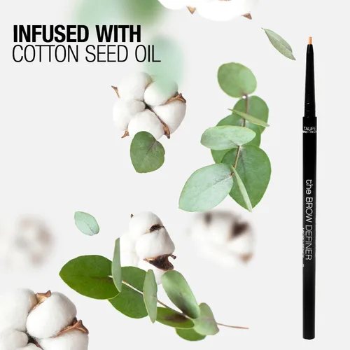 Vista 7 de Palladio Beauty - Lápiz definidor de cejas, lápiz de cejas ultra preciso con poder de larga duración, brocha de carrete mezcla color para un acabado