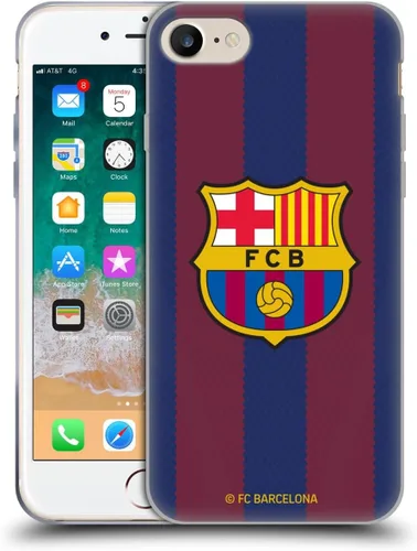 Vista 29 de Head Case Designs Funda de gel suave con licencia oficial del FC Barcelona Away 2023/24 compatible con Apple iPhone 7 Plus/iPhone 8 Plus