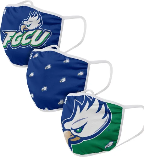 Vista 25 de FOCO - Cubrebocas universitario de la NCAA para adultos (unisex, 3 unidades)