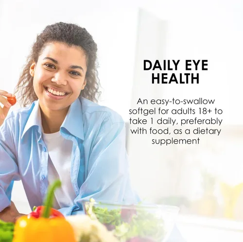 Vista 3 de Luteína natural Mason de 6 mg con vitamina E, suministro de 2 meses, visión saludable y función ocular, apoya la salud normal de los ojos