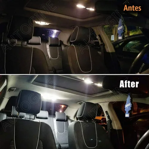 Vista 3 de AUTOGINE Kit de 12 luces LED interiores blancas para Dodge Ram 2009 2010 2011 2012 2013 2014 2015 2016 2017 2018 Super Bright 6000K paquete