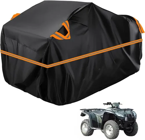 Vista 87 de Cubierta para ATV impermeable compatible con Arctic Cat H1 EFI TRV Cruiser 4x4 2011, cubierta de 210D para vehículos de 4 ruedas, cubierta para quad