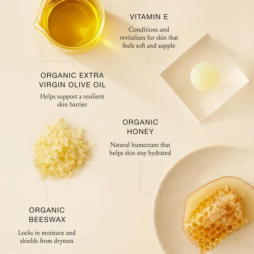 Vista 3 de Boomsilk ® Crema hidratante facial, loción facial rejuvenecedora e hidratante facial para piel madura con aceite de oliva, cera de abejas y miel