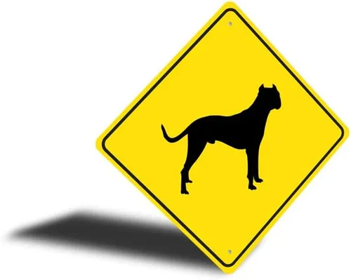 Vista 3 de Dogo Argentino Dog Diamond Sign - 12 x 12