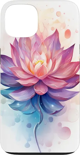 Vista 7 de Funda con ilustración de flor de loto para iPhone 17