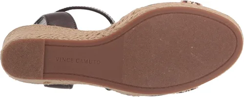 Vista 4 de Vince Camuto Fettanas - Sandalias de cuña con correa tejida para mujer