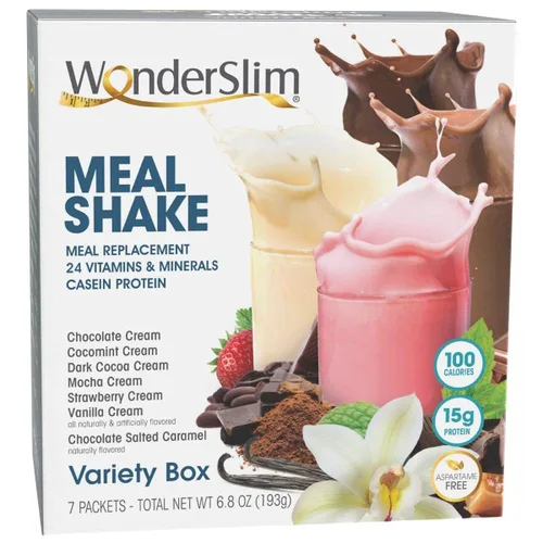 Vista 3 de WonderSlim Paquete de batido y barra de comidas de reemplazo de comidas